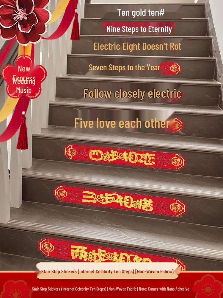 

Stainless Steel Balcony & Stair Handrail Decor Set for Outdoor Weddings