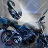 Вінілова наклейка Логотип Декаль на вилку мотоцикла Cb650r Cb500f Cb500x Cb 125r Cb 650r Hornet Cb600f KP5