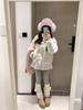 Korean Sweet Polka Dot Fur Collar Women's Winter Down Jacket
