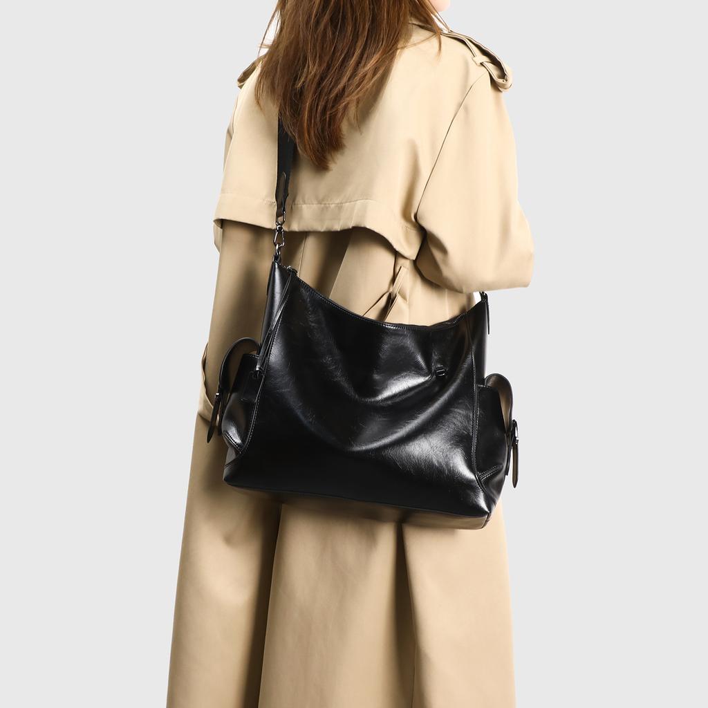 2025 New Fashionable Women's Handbag, Niche High-End Large Capacity Shoulder Underarm Bag, Casual Crossbody Tote Bag