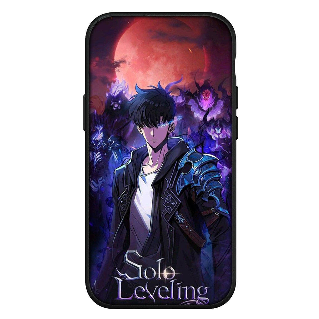 for Motorola Moto Edge 70 60 50 G54 G86 Samsung Galaxy S25 iPhone 17 16 15 Xiaomi Redmi Note 14 13 Pro Max Phone Case Anime Solo Leveling Arise Cover