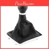 Gear Speed Shift 5 Car Knob Gearstick Gaiter Boot Frame Kit For Passat B6 20062010