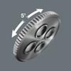 Wera 05003533001 8100 SA 2 Zyklop Speed Catraca 42 Peças 1/4" Conjunto, Métrico,