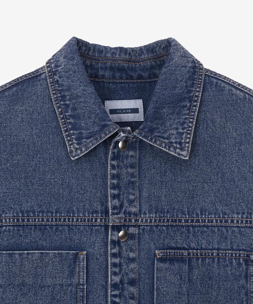 Mindbridge Denim Shacket_In Myws6150