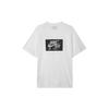 Nike T Shirts Men's White Crew Neck Moderate Straight Fit (Unisex) T-Shirts DR5758 100