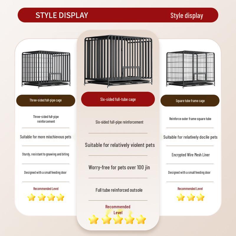 Large Indoor Dog Kennel for Golden Retrievers and Labradors