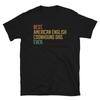Best American English Coonhound Dad Ever Dog Breed Short-Sleeve Unisex T-Shirt