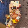 Kawaii Anime Miffy Rabbit Keychain Doll Cutegirlish Cartoon Creative Diy Keychain Schoolbag Girl Gift