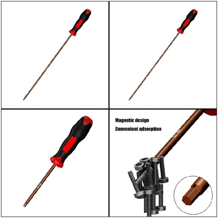 Internal Hexagonal Screwdriver For Hexagonal Screw Removal Tool Household Repair Game Console Screwdriver