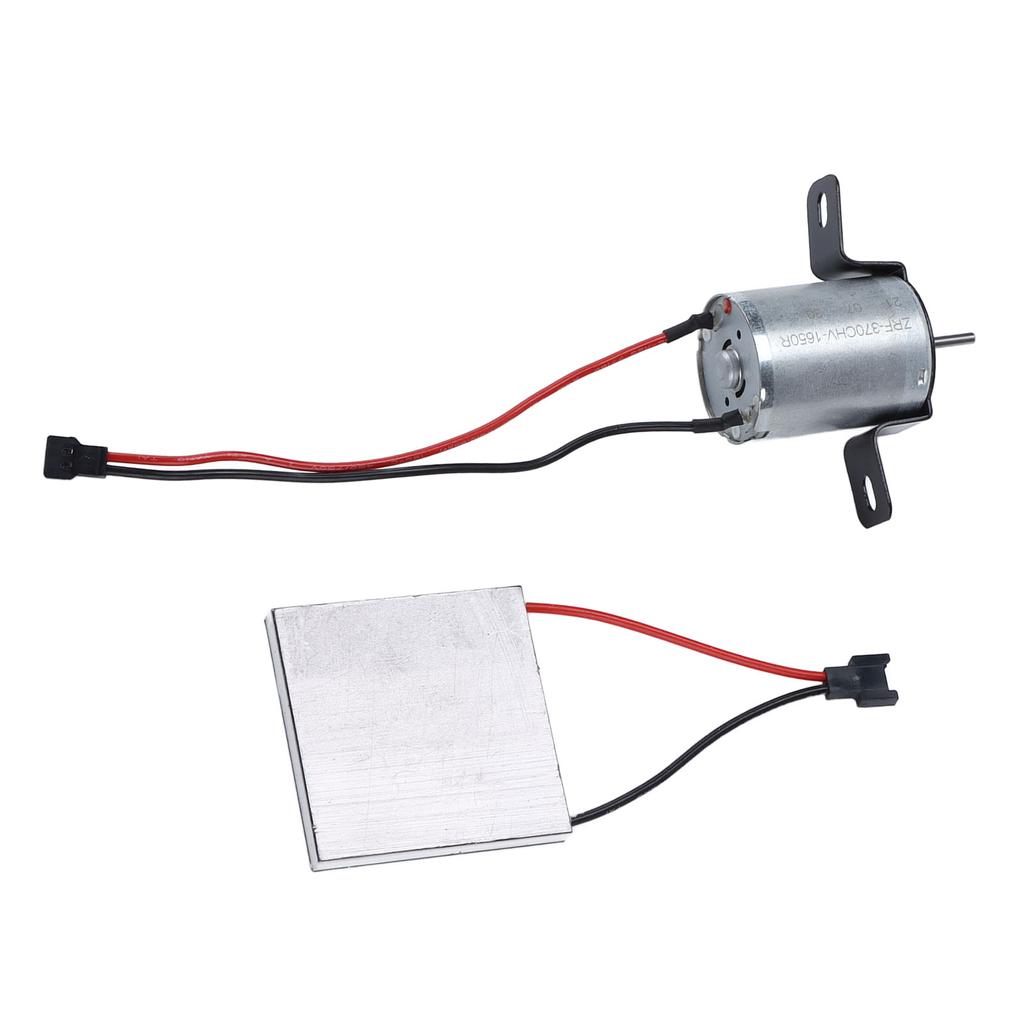 Universal Fireplace Fan Generator Sheet Motor Set Heat Powered Fan Accessory Part for Home Use