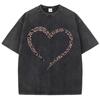 Spotted Minimalist Love Print Tee Shirt Mans Cotton Comfort T-Shirts Originality Fashion L T Shirts Normcore Youth Short Sleeved