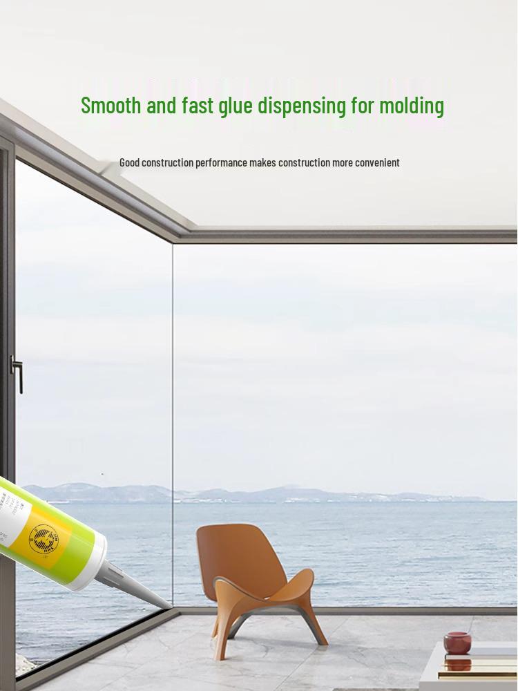 Structural Sealant 008: Neutral, Waterproof, Weather-Resistant Silicone for Doors and Windows