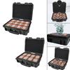 *Watch Collection Box Display Watch Suitcase Foam Interior Lockable Valentines Gift Anti shock Stand