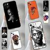 Rapper 2pac Zpěvák Tupac Pouzdro Pro iPhone 16 15 14 Plus 13 12 11 Pro Max Mini 7 8 Plus X XR XS Max Kryt