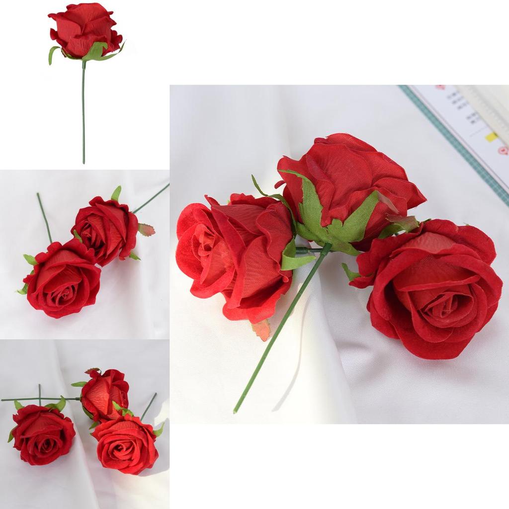 Autodekoration mit künstlichen Rosen und Seidenblumen für Hochzeiten, Valentinstag und Partys