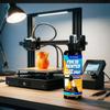 100/200ml Klej do drukarki 3D - Spray klejący do druku 3D, Zapobiega wypaczaniu na podgrzewanym stole roboczym, Łatwy do usunięcia, Zwiększa przyczepność do stołu
