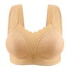 Big red natal year, beautiful back gathering, large size lace, double breasts, anti-sagging underwear adjustment, mother women's bra cover