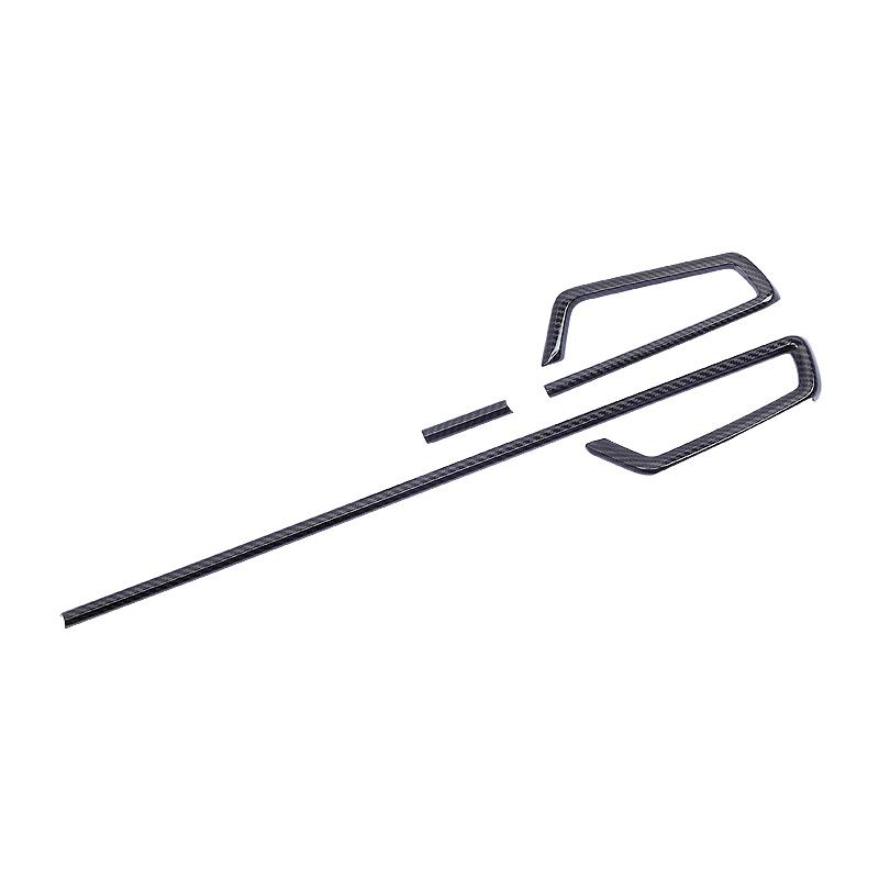 För Toyota Corolla E210 2019 2020 2021 2022 2023 2024 Hybrid ABS Bil Instrumentpanel Central Kontroll Dekorlist Klistermärke Fodral Skydd