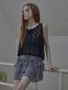 FAZED Vintage Lace Bra Top_Gray