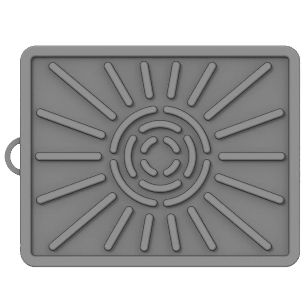 Silicone Spatulas Mats 14.1x11.2inch Utensils Rest Pad Heat Resistants Grill Side Shelf Mats Food Grade Grill Kitchen