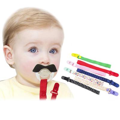 Baby Pacifier Chain Clip Holder  Teether Dummy Soother Nipple Leash Strap