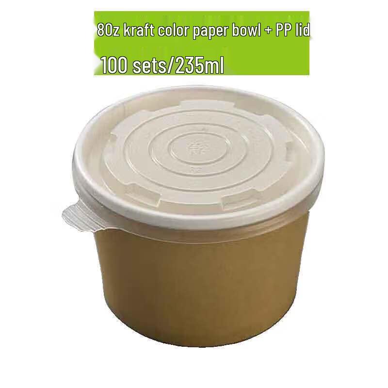 Homeglen Einweg-Kraftpapier-Schalen