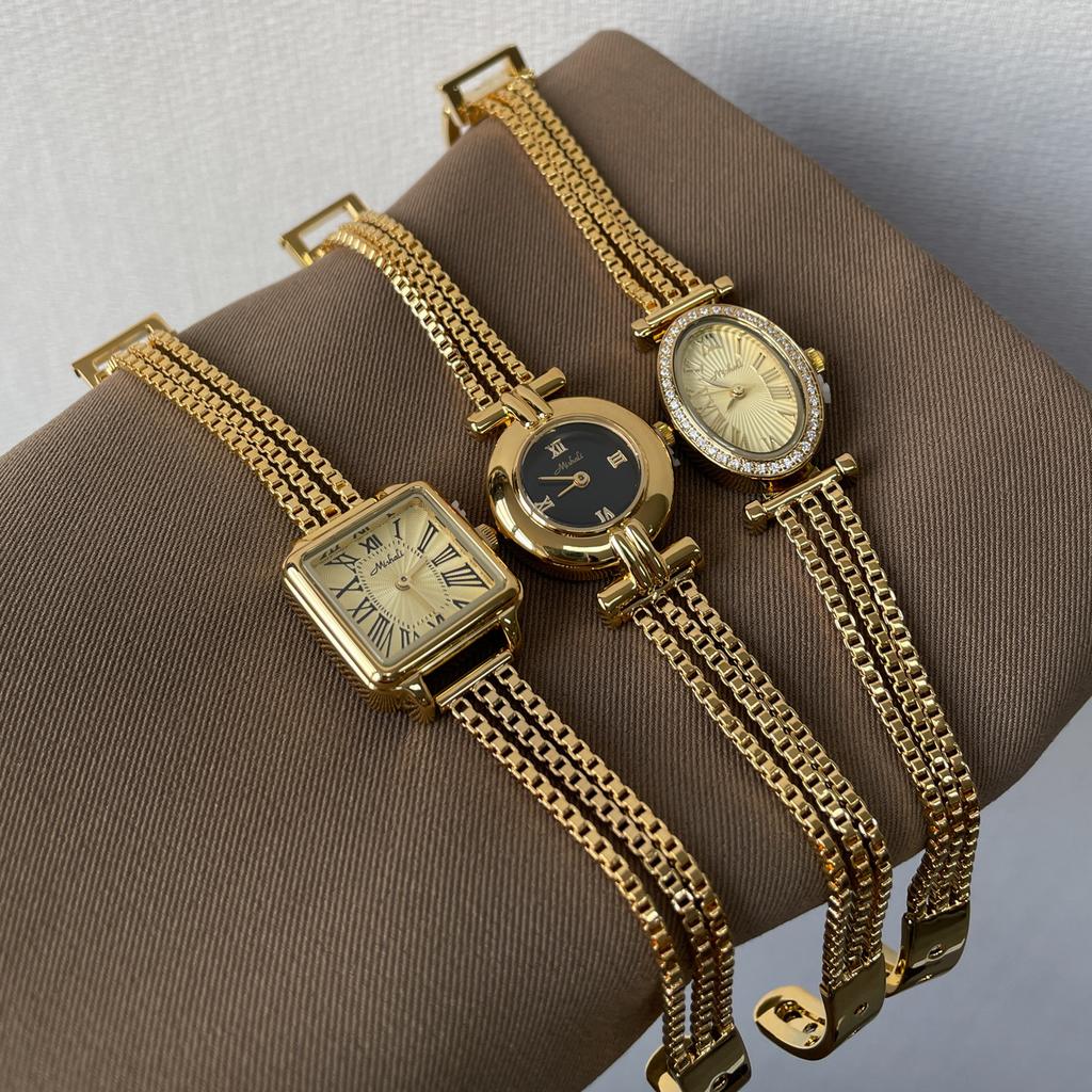 Retro-Style Brand Watches, Artistic Timepieces For Women, Small And Exquisite, New Model, Trendy And Sophisticated Watch.