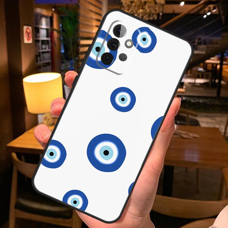 Big Eyes Cartoon Pattern Case For Samsung Galaxy A36 A56 A26 A16 A06 A53 A33 A13 A12 A32 A52 A55 A35 A15 A54 A34 A14