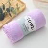 1PC 35*75cm Towel Coral Velvet Towel Strong Water Absorbing Soft Face Washing Towels Soft Absorbent Face Bath Towel Set