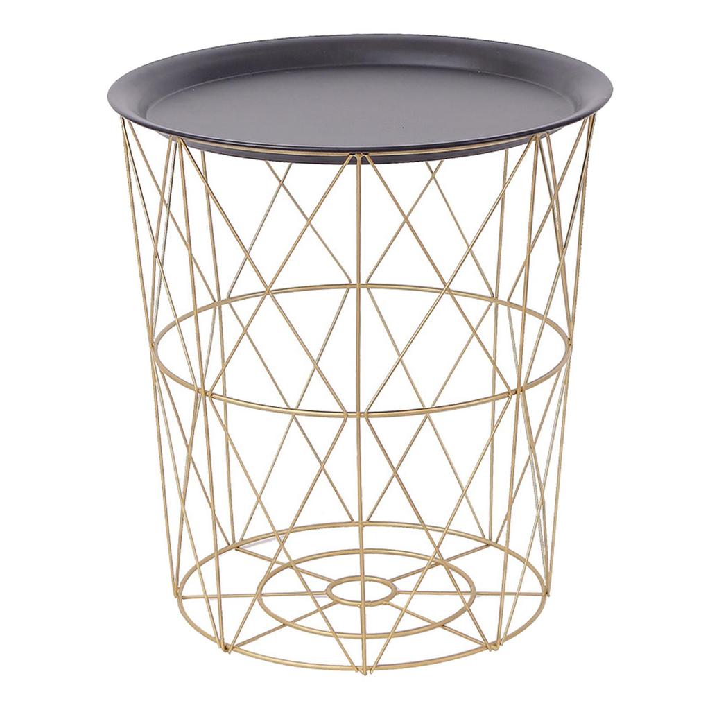 Metal Detachable Tea Table, which has Large Storage Capacity, is Suitable for Home and Office Table