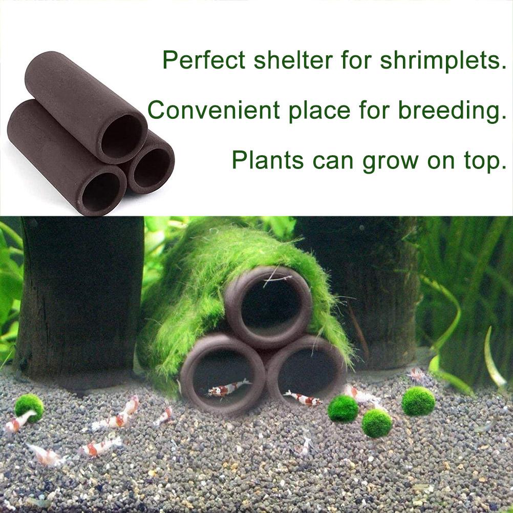 Aquarium Cave Shelter Shrimp and Small Fish Habitat Hiding Cave Aquarium Decor