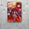shirou emiya anime Retro Vintage Tin Sign Poster Decorative Plaque Metal Plate Wall Decor