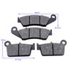 Motorrad Vorne Hinten Bremsbeläge Für HONDA CRF230L CR125R CR250R XR250R XR250L XR400R CR500R CRF230 CRF 230 L 230L CR 125R 250R