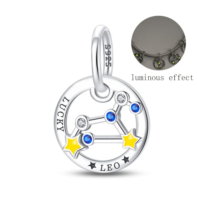 Copper Cross Birthday Stone Silicon Stop Charms Bead Dolphin Horseshoe Pendant For Original Bracelet Women Jewelry