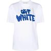 Off-White Unisex Adult 70s Logo Casual T-Shirt