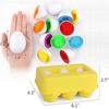 1Box 12 Easter Eggs Matching Toys For Early Childhood Education And Development.