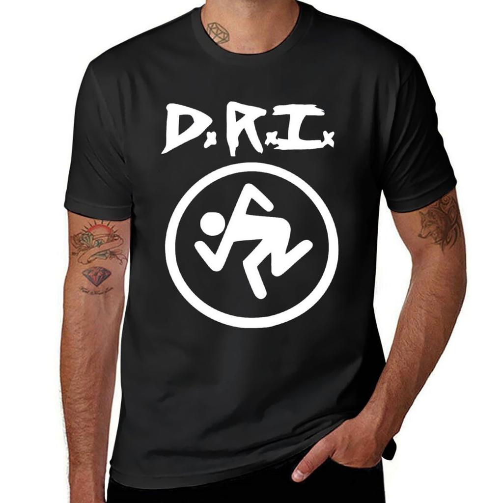 DRI Dirty Rotten Imbeciles Rock Band American T-Shirt blanks anime clothes sweat men t shirt
