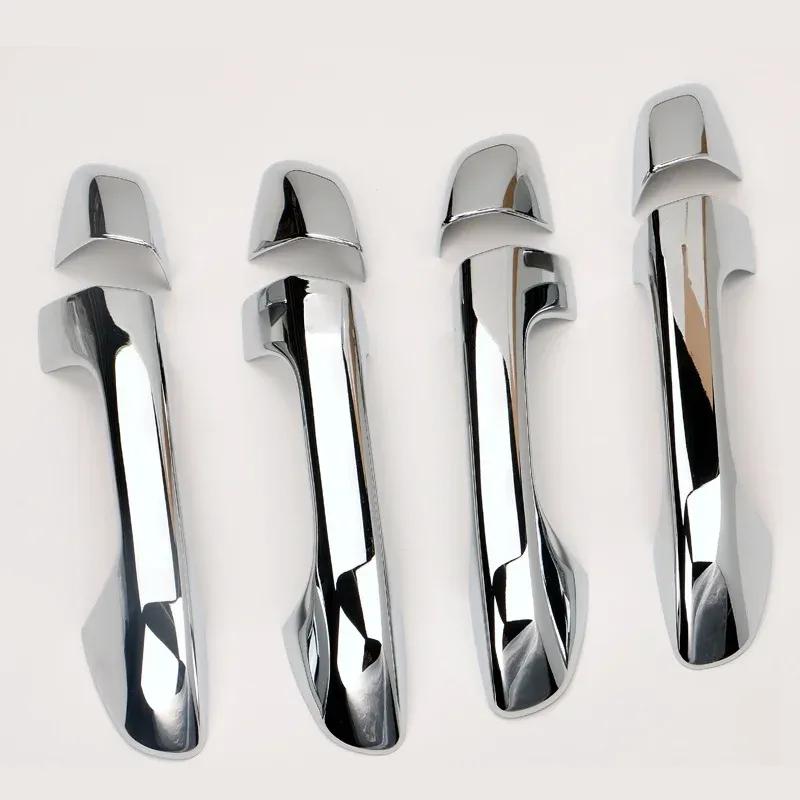 Chrome Car Door Handle Bowl Cover Trim Sticker Styling Accessories For Kia Sportage QL KX5 2016 2017 2018