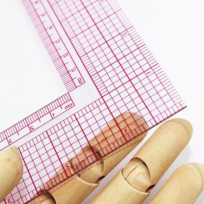Sew Easy Règle à couture et patchwork - Différentes formes et tailles, Square Quilting Ruler 4.5 x 4.5 inch