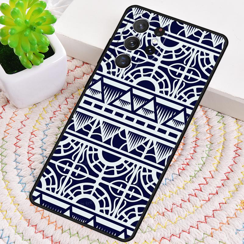Maori Stamm Samoanisch Polynesisch Weiche Silikon Handyhülle Für Samsung Galaxy note 10 pro S26 S25 S24 S23 S22 S21 Plus Ultra Cover