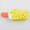 Durable Dog Squeak Chew Toys Donuts Ice Cream Burger Style Floatable On Water Training Outdoor Simulation Pet Chewer Toy
