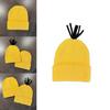 Minions Cartoon Knit Beanie Hat For Winter Warmth And Streetwear Fashion