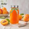 Borcane ermetice pentru conservare cu gură largă, Borcan de sticlă, Capacitate 750ml, Transparent, Sticlă sodă-calc, Depozitare pe blatul din bucătărie, Borcan reutilizabil pentru cămară și organizare