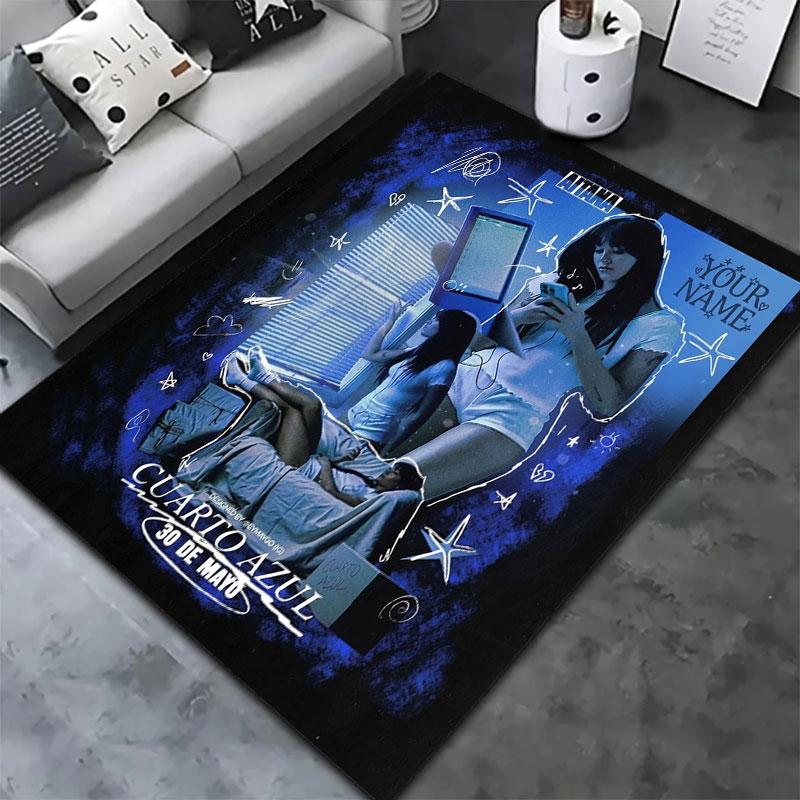 Aitana Custom Name Carpet Rug for Living Room Bedroom Home Sofa Decoration,Kids play Non-slip Floor Mat