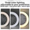 USB Rechargeable Ceiling Fan Light Energy Saving Electric Fan Night Lamp  Outdoor Tent