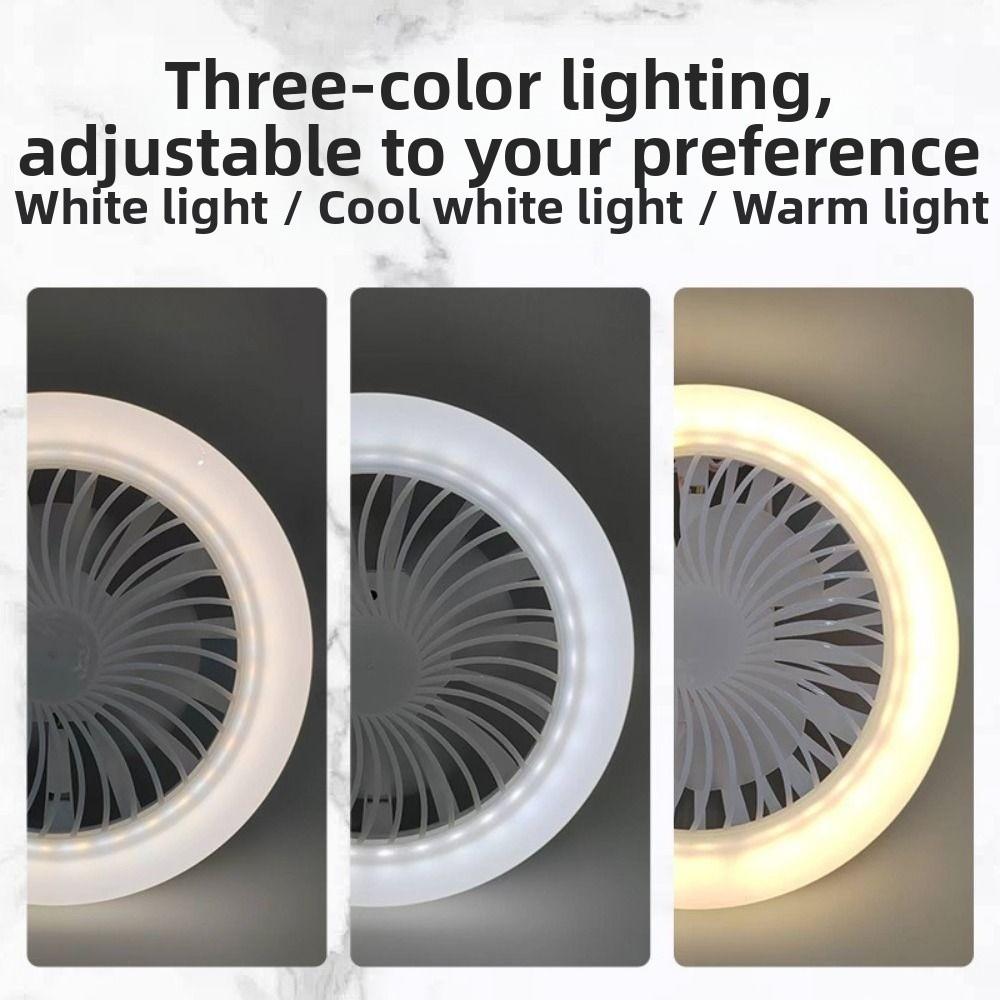 USB Rechargeable Ceiling Fan Light Energy Saving Electric Fan Night Lamp  Outdoor Tent