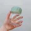 10,2 Unzen Mini-Wasserflasche, Kunststoff, durchsichtiger Milchbecher, tragbare, wiederverwendbare Trinkbecher, Sommer-Trinkgeschirr, Reise, Outdoor, Geburtstagsgeschenke