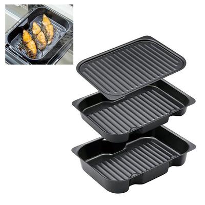 This Set Includes a and Pan for Healthy Suitable for Grilling and Compatible with Induction Gas and Dishwashers It Allows for Delicious Cooking