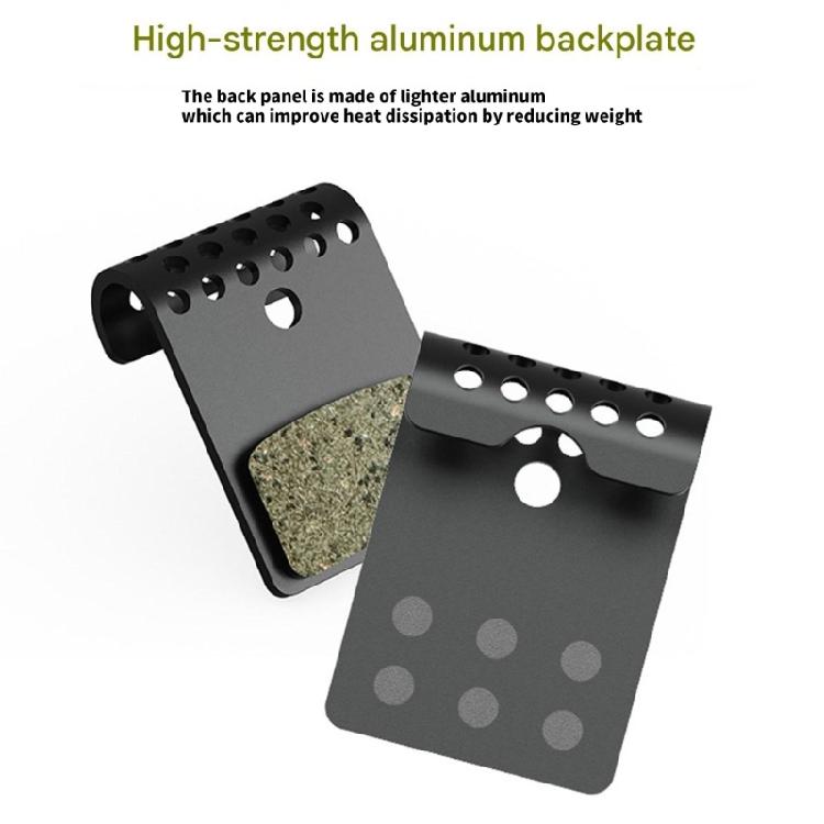 Aluminum Stainless Steel Brake Pad Low Maintenances Bike Brake Pad for Various Condition Use