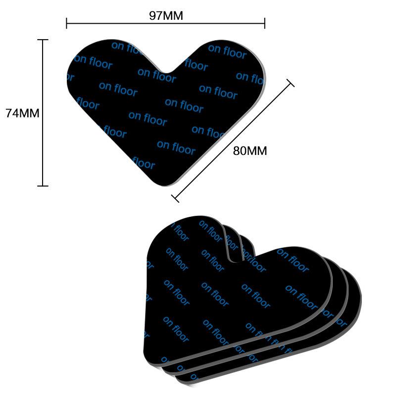 

4/8/12PCS Washable Rug Gripper Reusable Rubber Mat Rug Pads Sticker Double Sided Non-Slip Patch Tape for Tile Floors Carpets